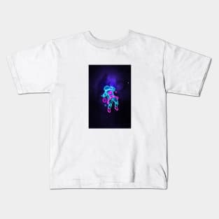 Neon Astronaut Kids T-Shirt